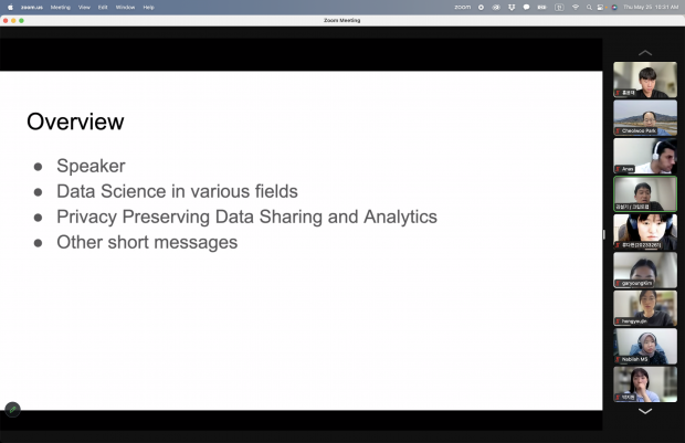 [세미나] Working experience in data science(김설기 박사) 이미지